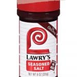 a pin image of a jar of lawry's seasoned salt.
