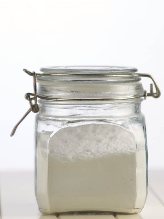 a small jar of maltodextrin.