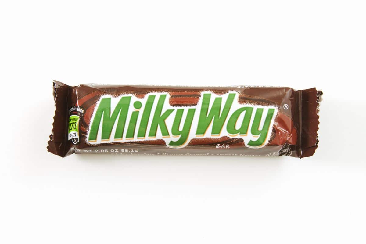 a Milky Way Candy Bar