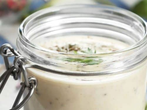 Homemade Gluten Free Ranch Dressing Recipe in Under 10 Minutes