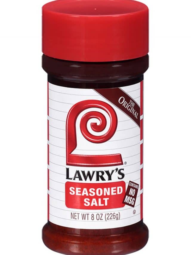 a bottle of layry's seasoned salt.