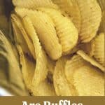 a pin image of ruffles chips.