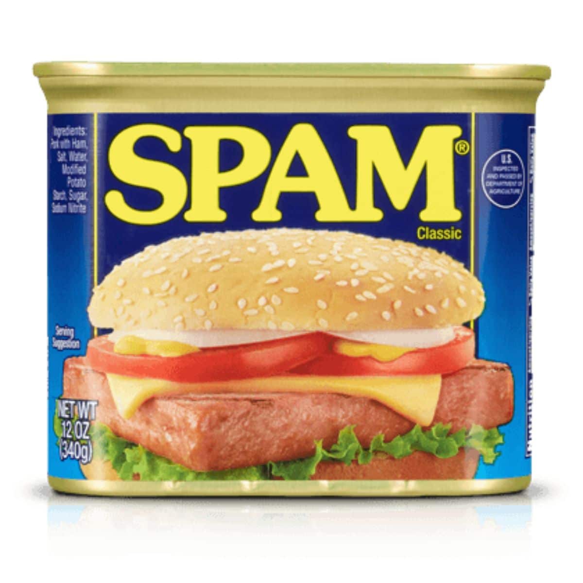 a can of spam.