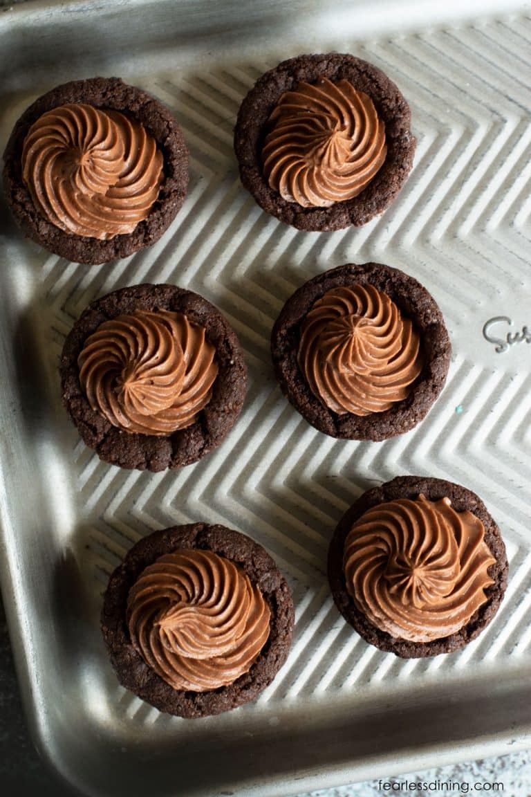 Gluten Free Chocolate Cookie Cups