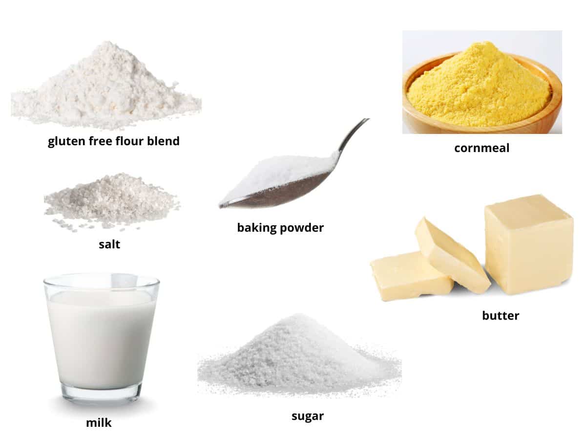 cornmeal biscuits ingredients.