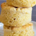 a pin image of the biscuits.