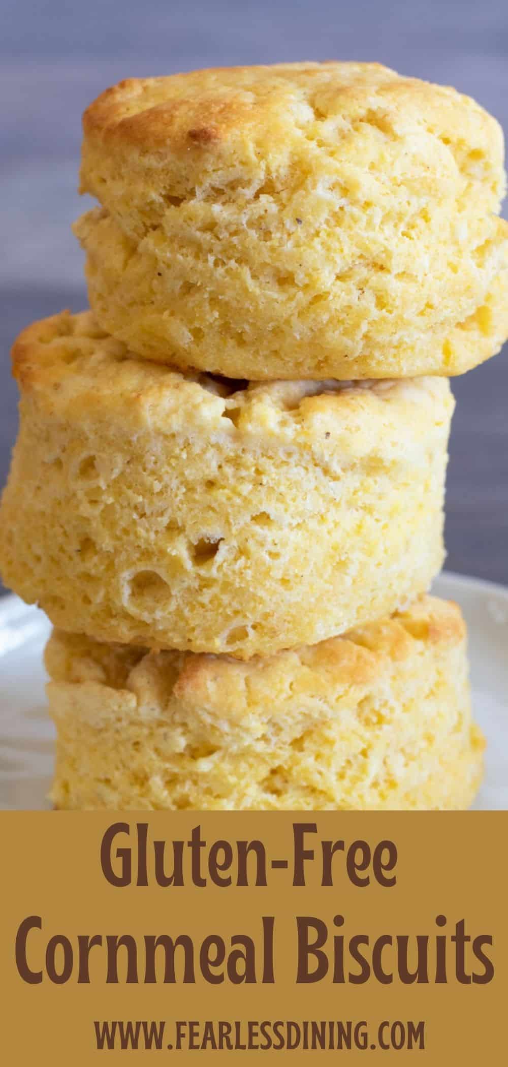 Easy Gluten-Free Cornmeal Biscuits - Fearless Dining