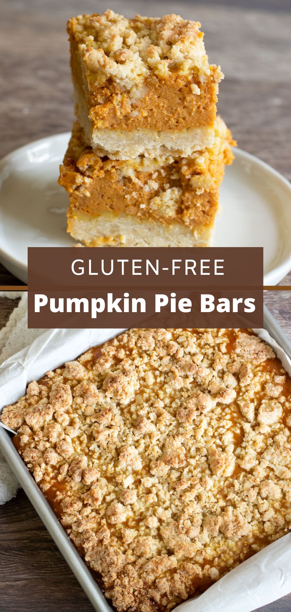 Gluten Free Pumpkin Pie Bars Recipe - Fearless Dining