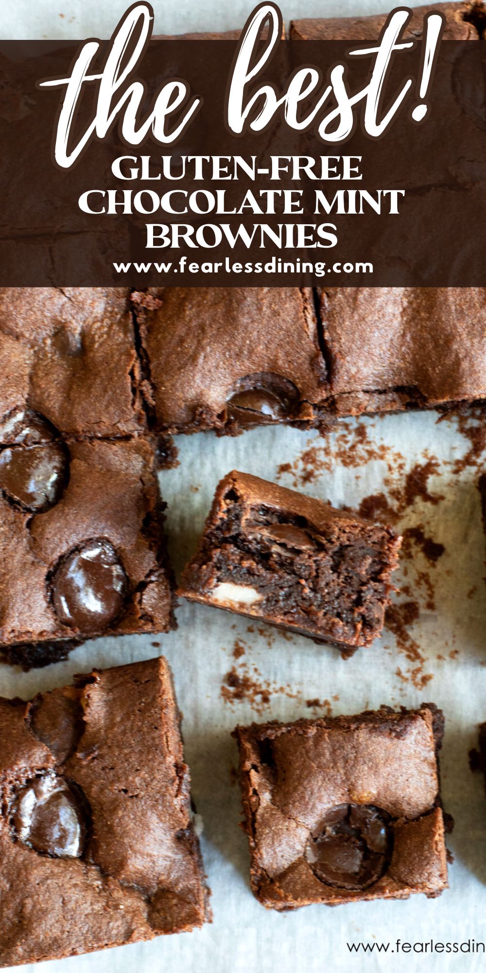Gluten Free Chocolate Mint Brownies Fearless Dining