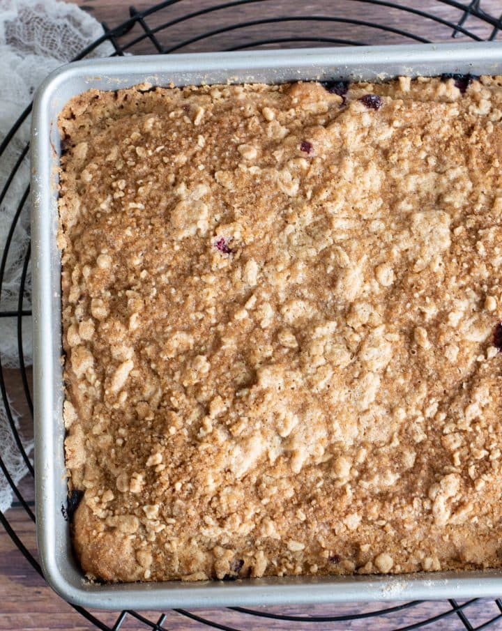 Gluten Free Cranberry Coffee Cake With Orange - Fearless Dining