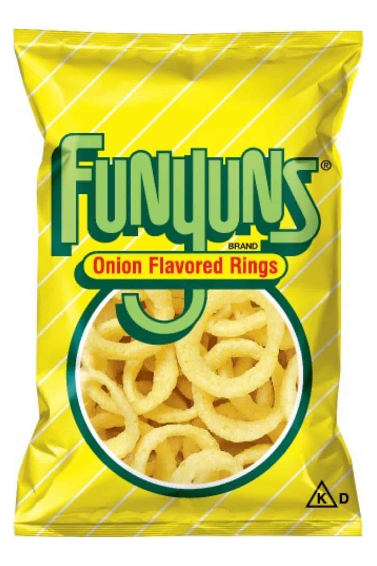 A big bag of funyuns.