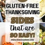 A Pinterest pin image for the Thanksgiving side dish recipes.