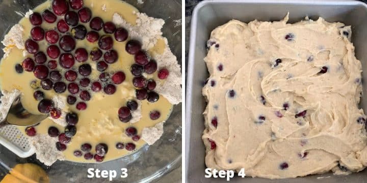 Gluten Free Cranberry Coffee Cake With Orange - Fearless Dining