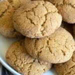 a pinterest image of the gluten free chai snickerdoodles.