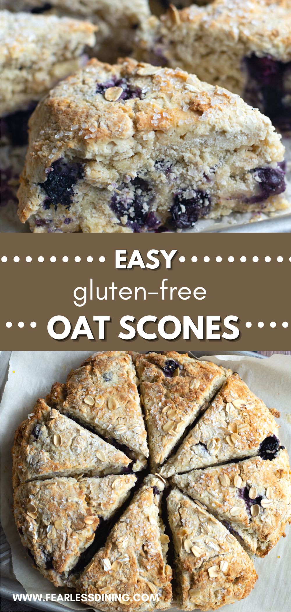 Easy Gluten Free Oat Scones Fearless Dining