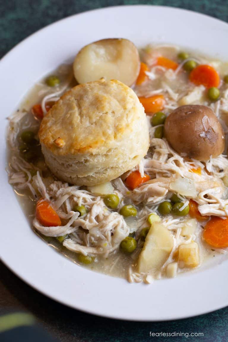 Gluten-Free Slow Cooker Chicken Pot Pie