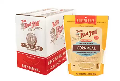 Bob's Red Mill Gluten Free Cornmeal, 24-ounce (Pack of 4)