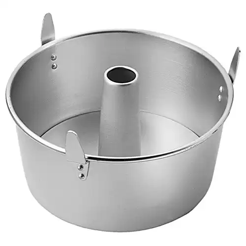 Wilton Angel Food Tube Cake Pan,  Even-Heating Pan, Durable Aluminum, 10-Inch