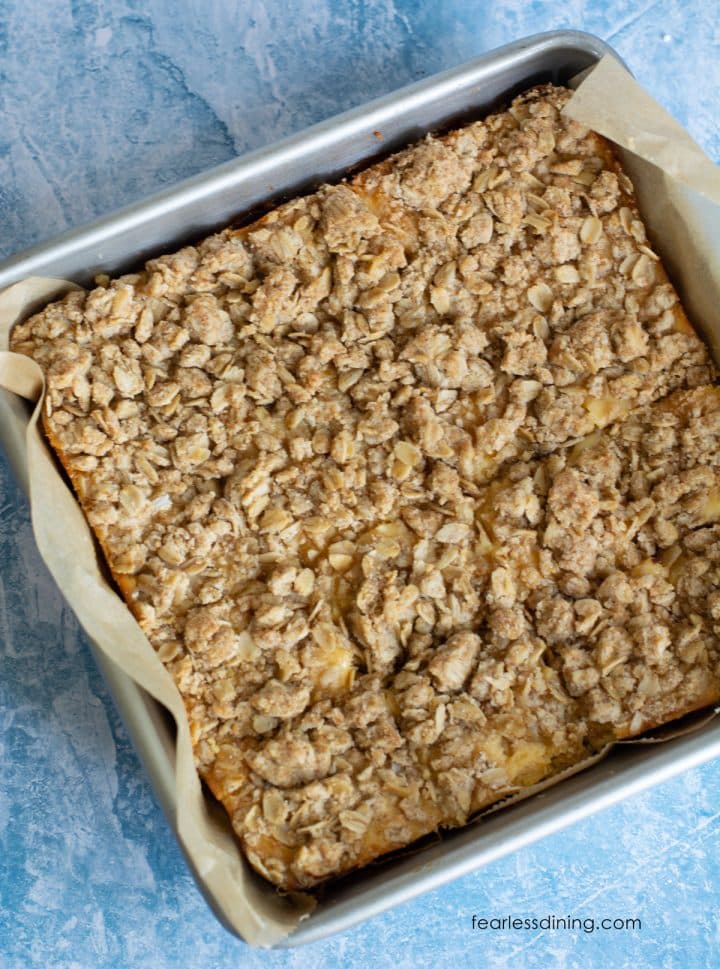 Easy Gluten Free Lemon Oat Bars Fearless Dining