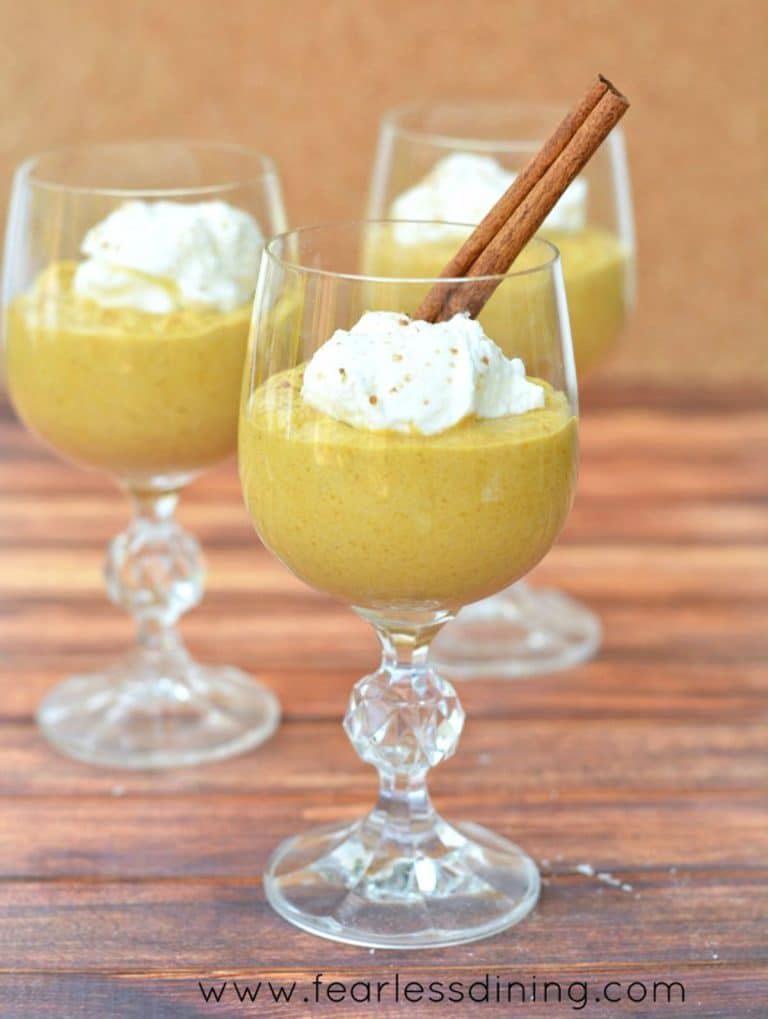 Kabocha Winter Squash Dessert Mousse