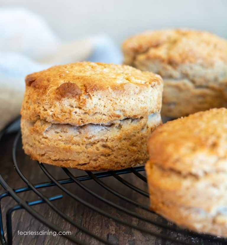 Gluten Free Maple Oat Biscuits