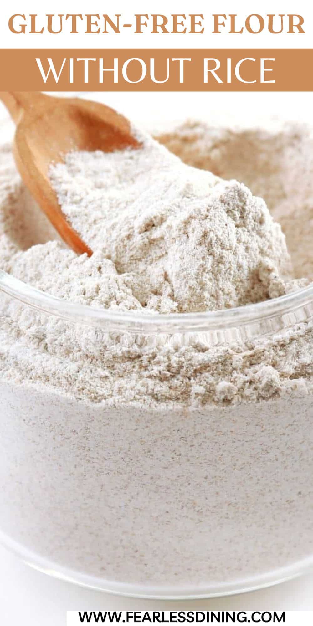 Homemade Gluten Free Flour Blend Recipe Without Rice Flour - Fearless