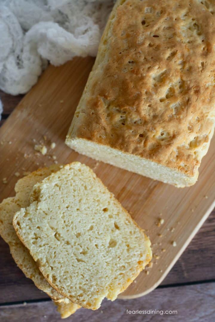The Fluffiest Gluten Free Bread Recipe (No Yeast!) - Fearless Dining