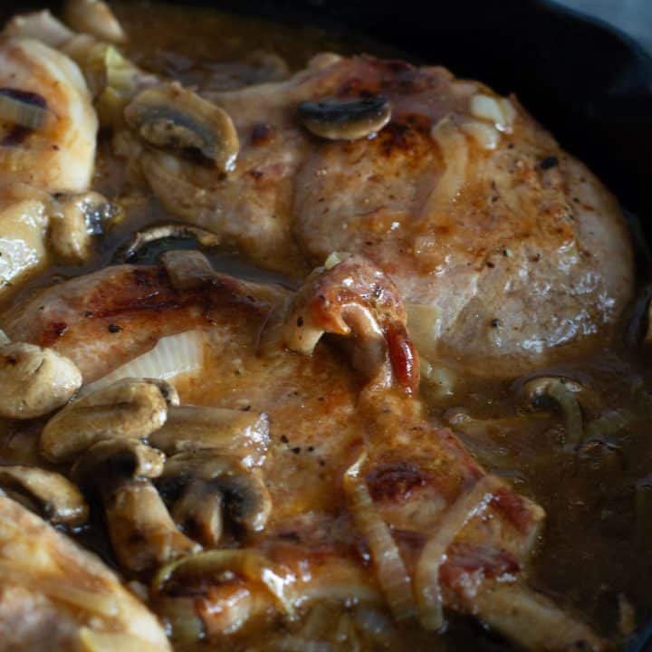 Easy Smothered Gluten Free Pork Chops Recipe - Fearless Dining