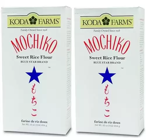 Mochiko Sweet Rice Flour, 16 Ounce (Pack of 2)