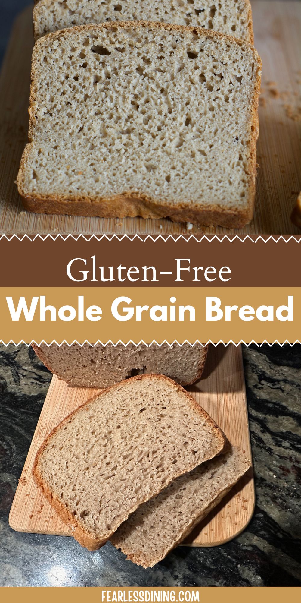 Gluten Free Whole Grain Bread (Oven Baked or Bread Machine!) - Fearless