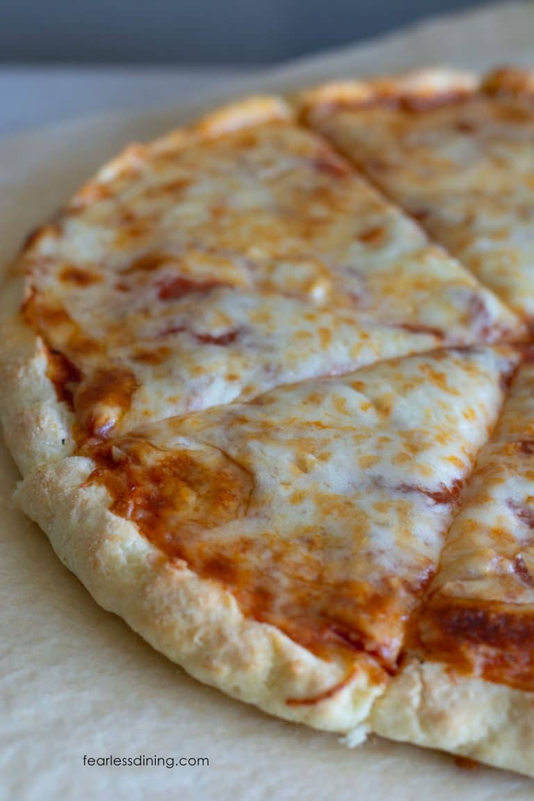 Quick and Easy Gluten Free Pizza Crust (Yeast-Free!)