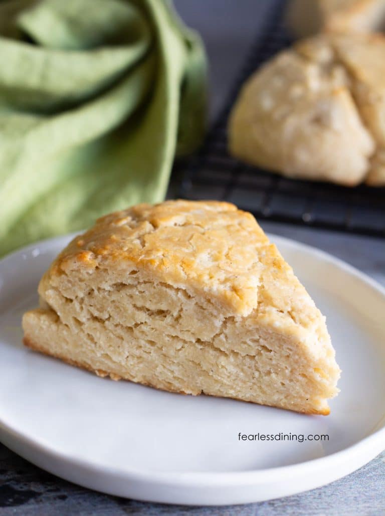 The Flakiest Gluten Free Buttermilk Scones