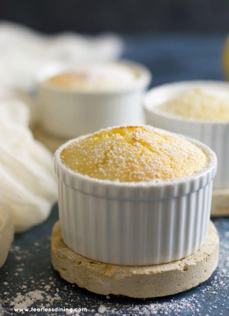 Gluten Free Lemon Sour Cream Cakes