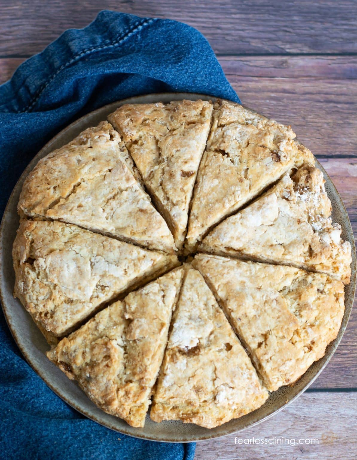 Easy Gluten-Free Maple Walnut Scones - Fearless Dining Easy Gluten-Free Maple Walnut Scones - Fearless Dining