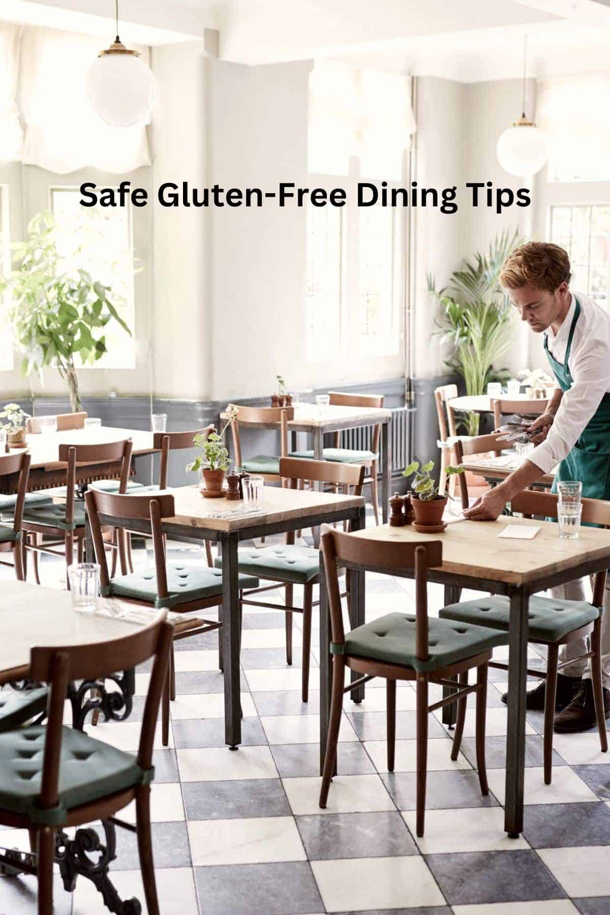 A photo of the inside of a restaurant.