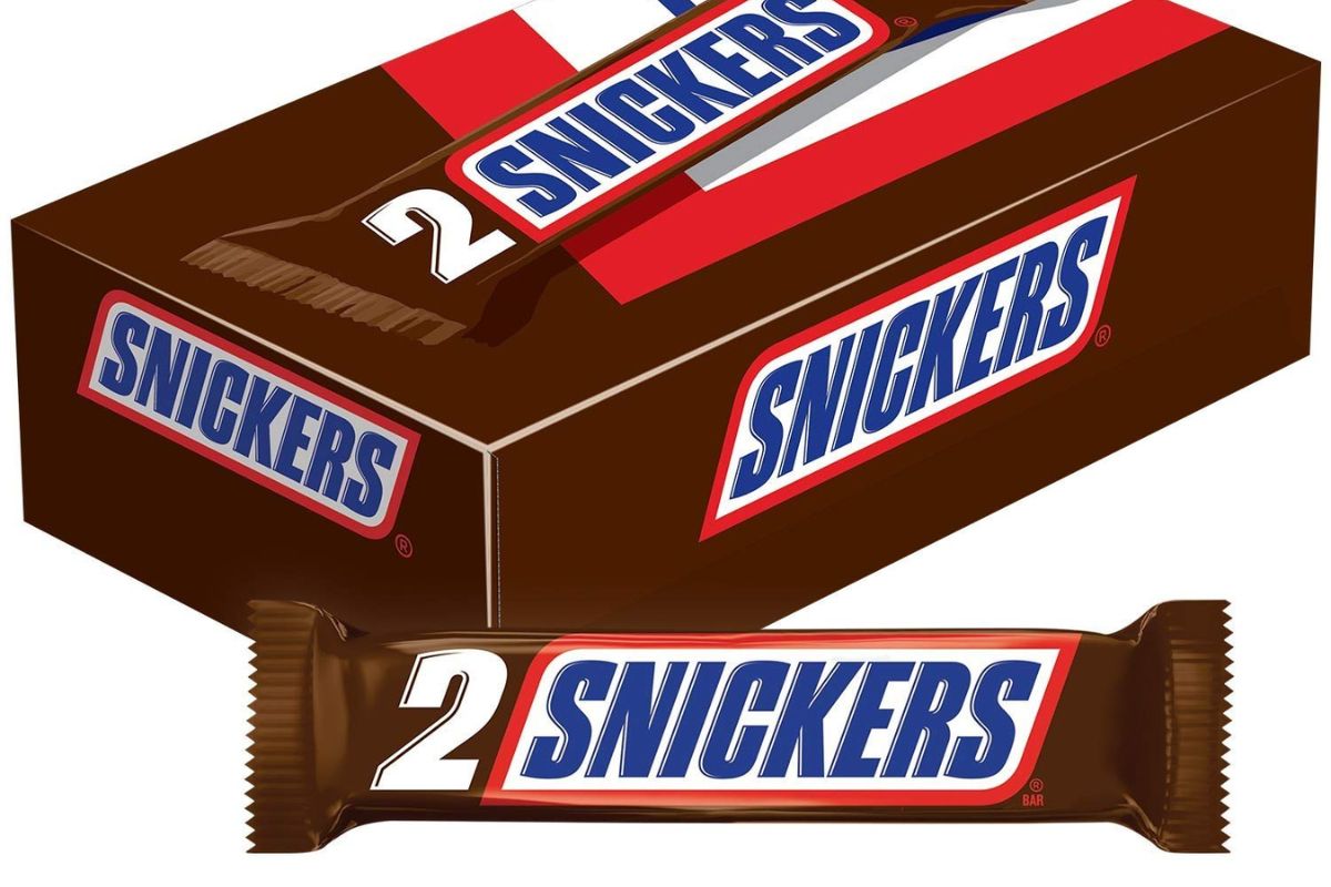 A box of snickers.